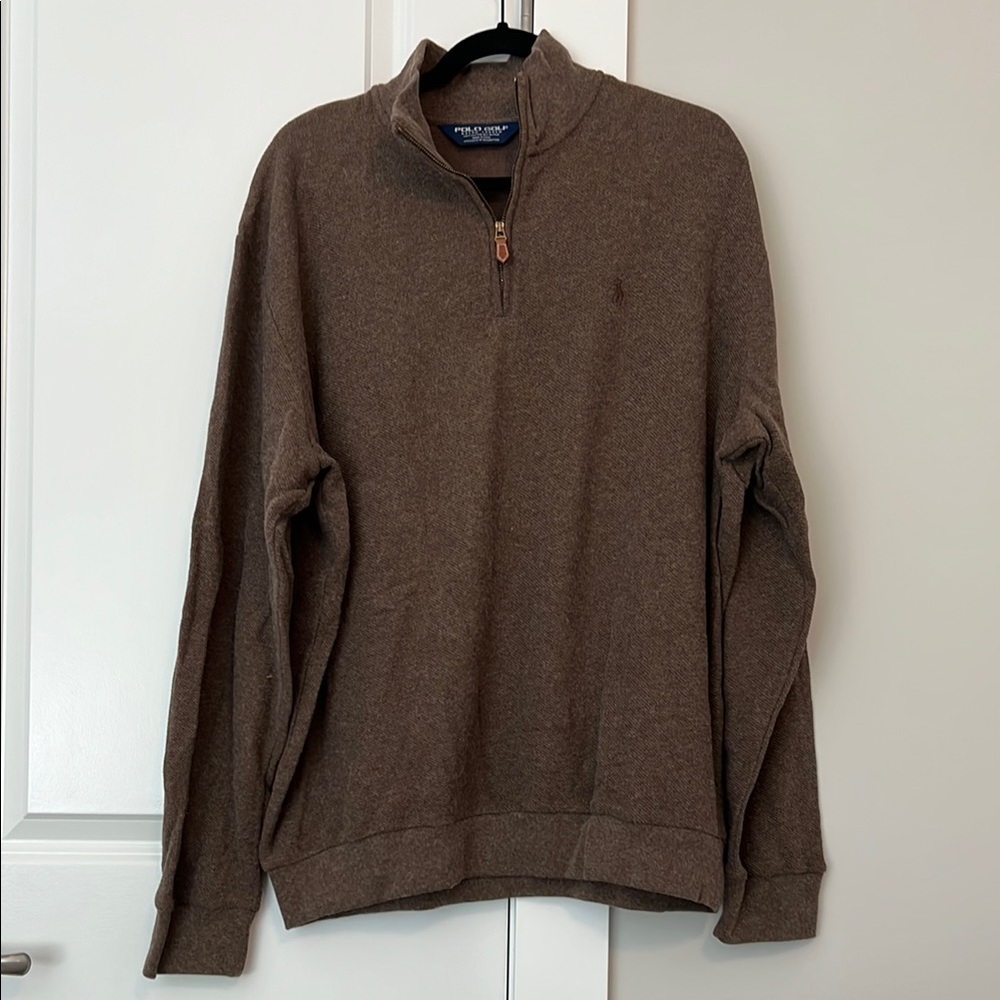 Polo Golf by Ralph Lauren Men's Brown Sweater